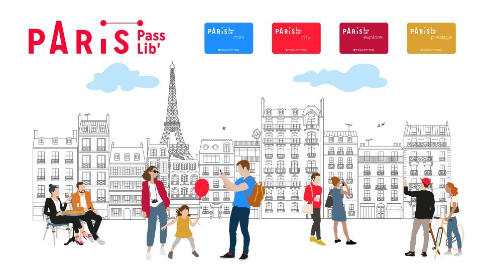 Paris Passlib : Official City Pass - Museums, cruises
